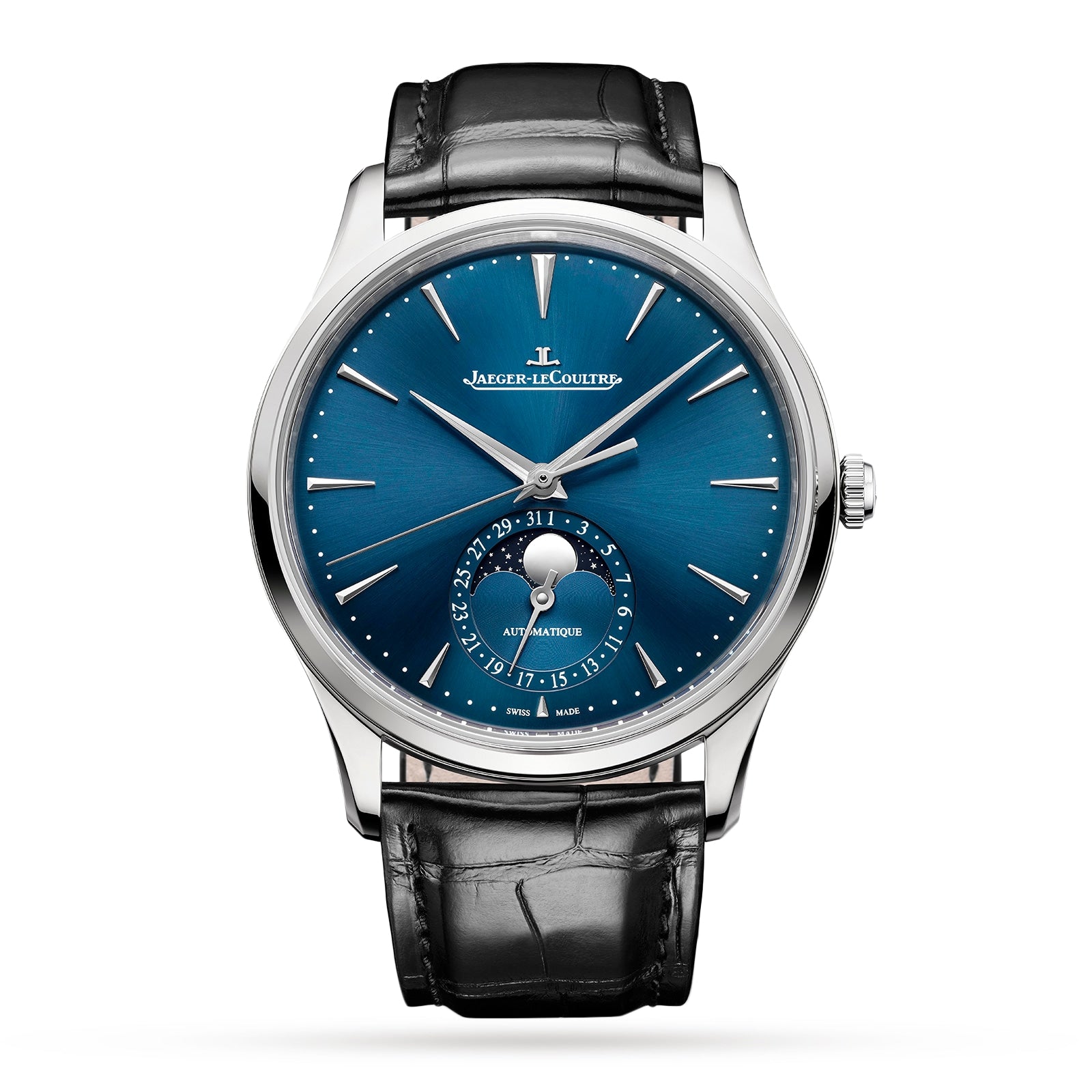 Jaeger-LeCoultre Master Ultra Thin Q1368480 front on white background