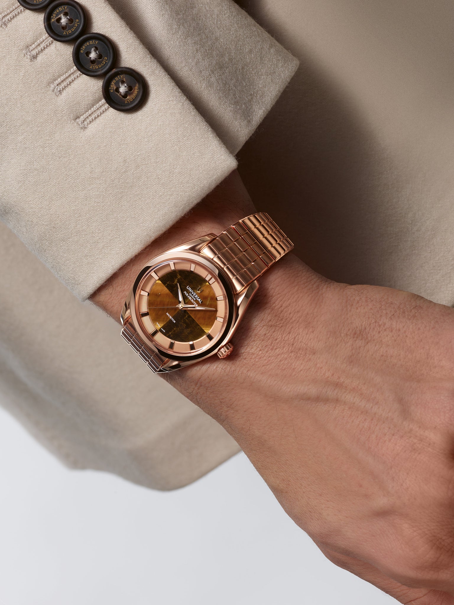 Universal Geneve Polerouter Hardstone Tigers Eye Ref. UGPO006