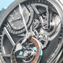 One& Two Openworked Dual Time Limited Edition | In-House Movement, Titanium, Men's Watch