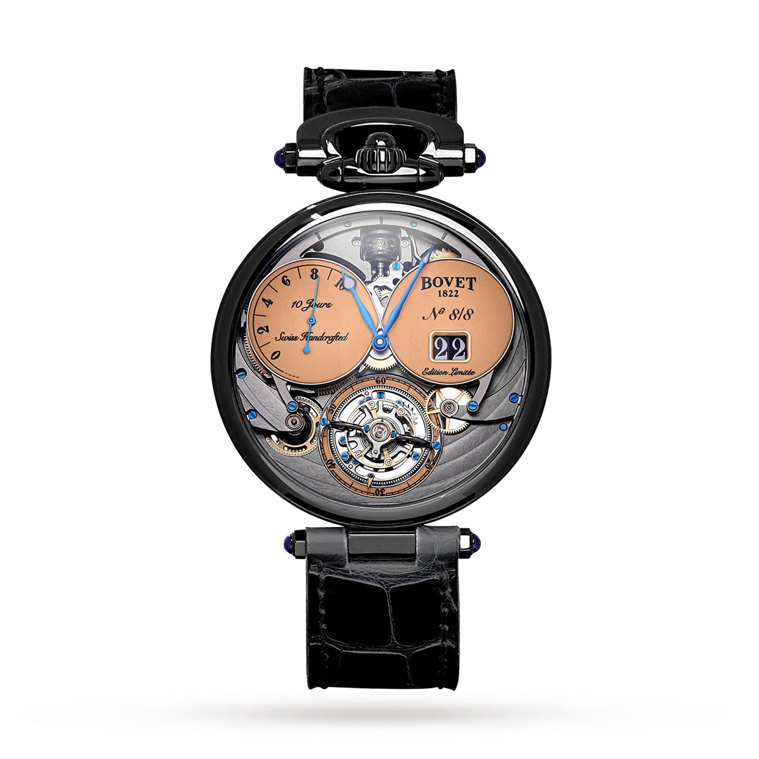 Bovet The Virtuoso VIII Chapter Two T10GD051 front on white background
