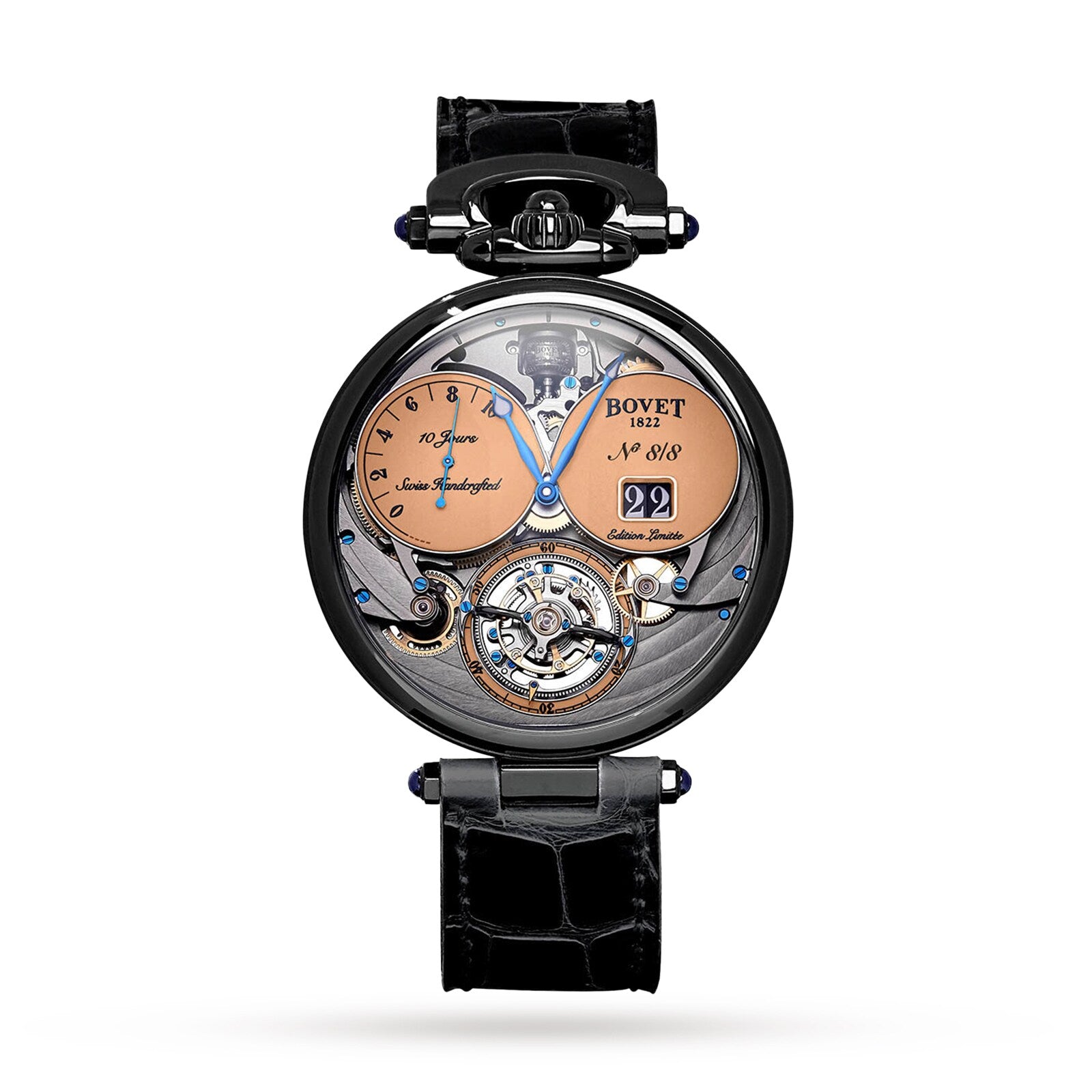 Bovet The Virtuoso VIII Chapter Two T10GD051 front on white background
