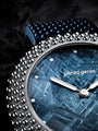 Gentissima Oursin 41 Blue Meteorite | 41mm, Titanium