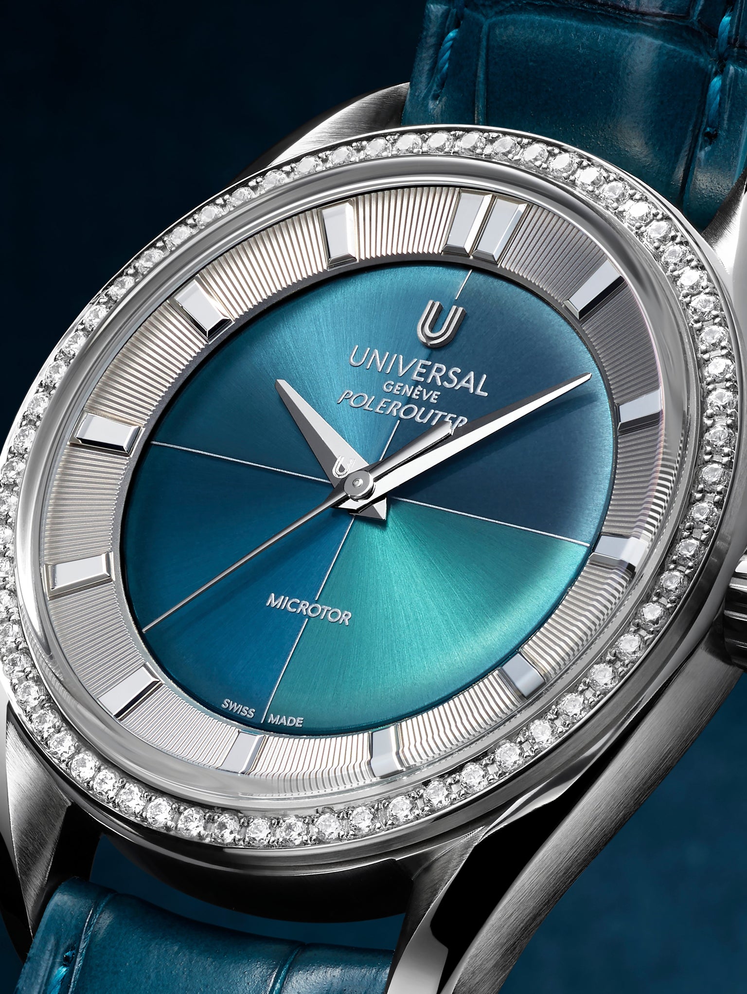 Universal Geneve Polerouter Camaieu aqua mint Ref. UGPO011