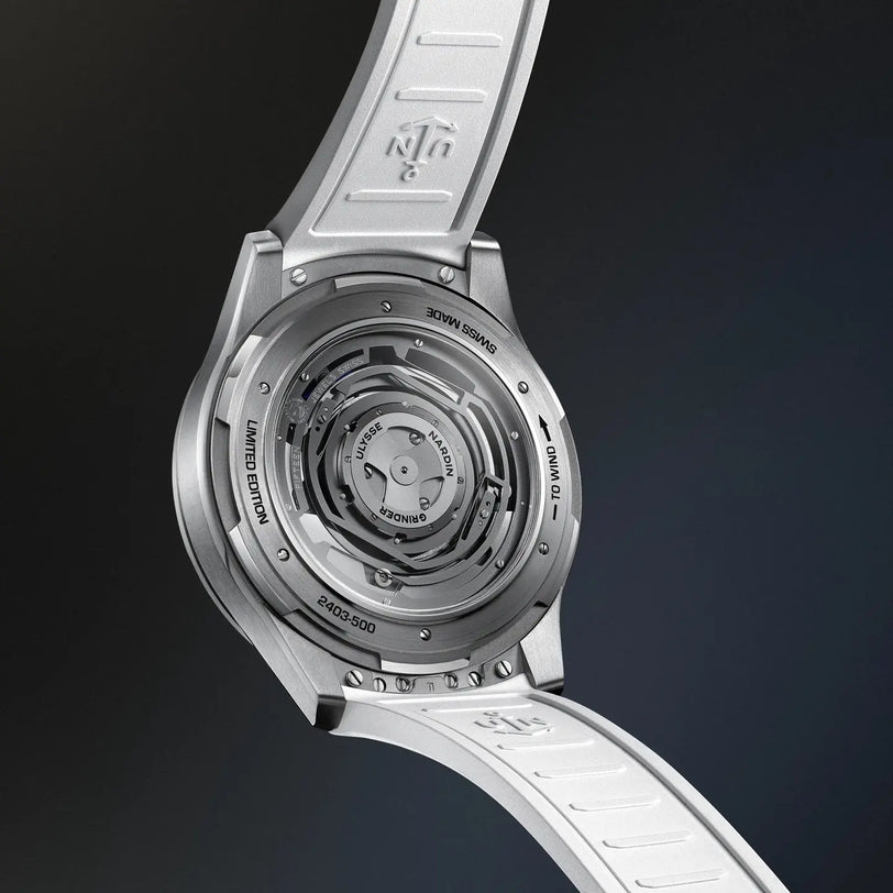 Freak One Blue Enamel | 44m, Titanium