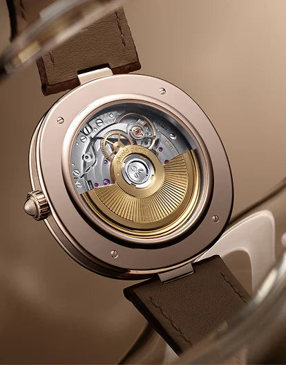 Geneva Time Only Marrone | 38mm, Rose gold 4N