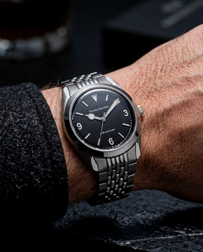 Antarctic Erotic Black | 38mm Mens Watch