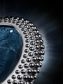Gentissima Oursin 41 Blue Meteorite | 41mm, Titanium