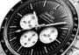 Close up of OMEGA Speedmaster Moonwatch Professional dial