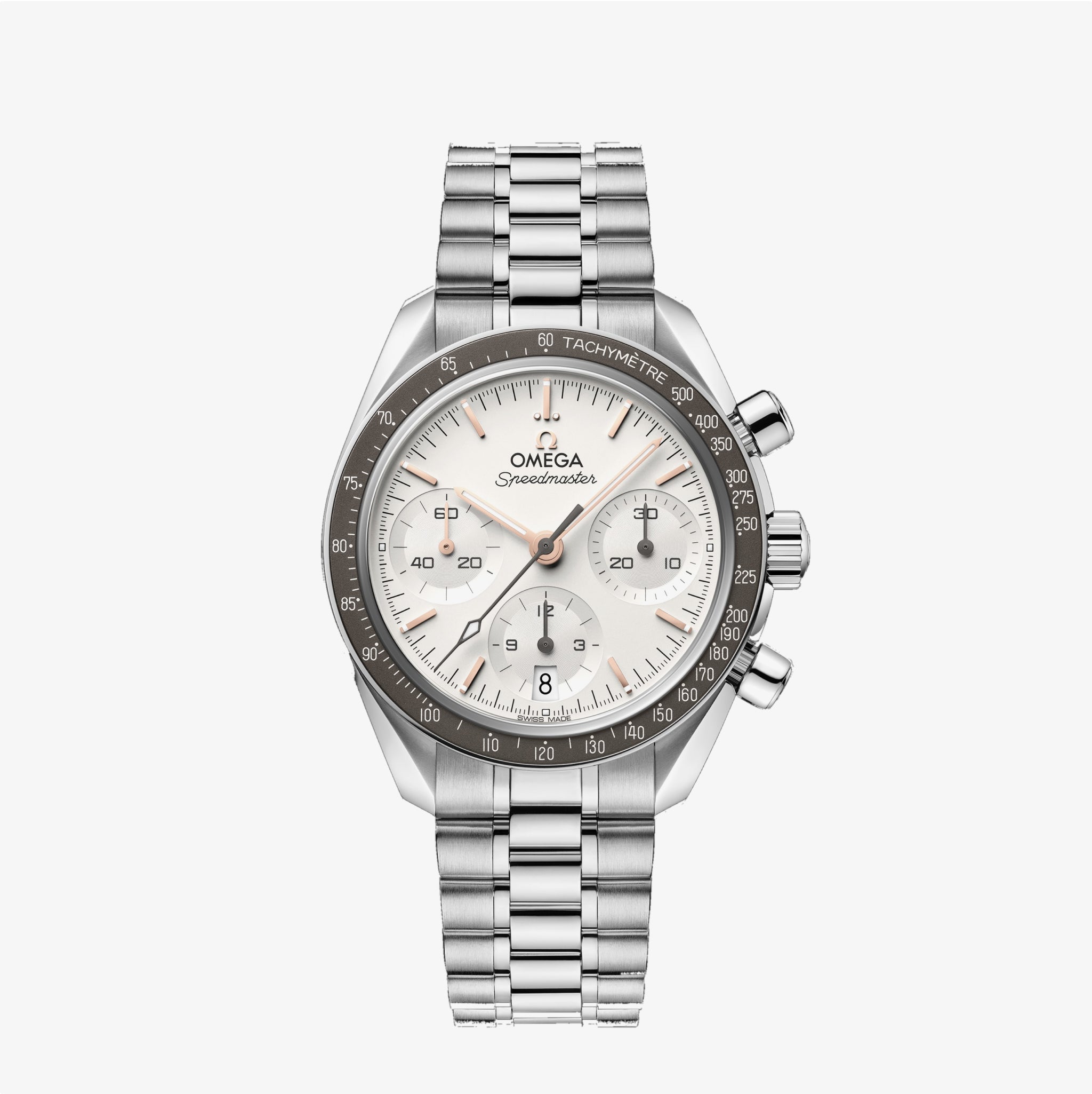 Speedmaster 38 Silver | 38mm, Stainless Steel, Men's Watch
