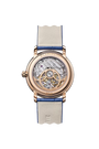 Ladybird Colors Phases de Lune | 34.9mm, Mother-of-pearl set dial with diamond, Alligator leather Strap,