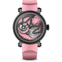 Dual Time Pink | 42mm, Titanium, Unisex Watch