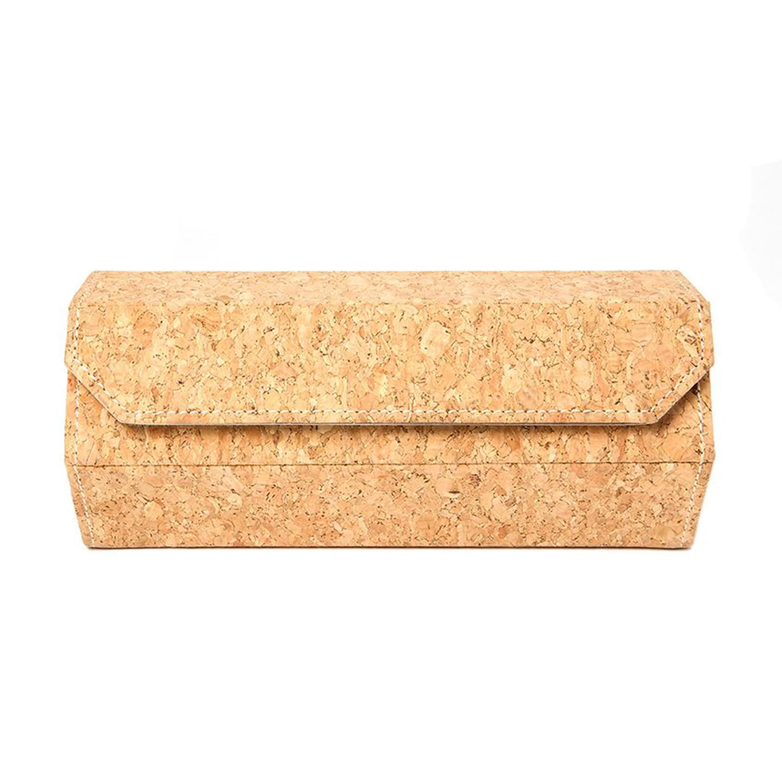 The WOLF Cortica Triple Hexagon Watch Roll With Capsule is displayed against a plain white background.