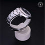 Rolex Certified Pre-owned Datejust M116334-0002 front on black background