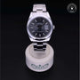 Rolex Certified Pre-owned Datejust M126300-0007 front on black background