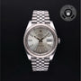 Rolex Certified Pre-owned Datejust M126334-0004 front on black background