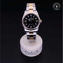 Rolex Certified Pre-owned Explorer M124273-0001 front on black background