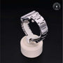 Rolex Certified Pre-owned Air-King M114210-0004 front on black background