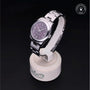 Rolex Certified Pre-owned Oyster Perpetual M177200-0017 front on black background
