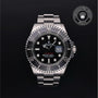 Rolex Certified Pre-owned Sea-Dweller M126600-0001 front on black background