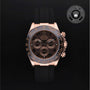 Rolex Certified Pre-owned Daytona M116515LN-0015 front on black background