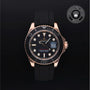 Rolex Certified Pre-owned Yacht-Master M116655-0001 front on black background