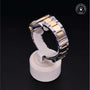 Rolex Certified Pre-owned Datejust M126233-0020 front on black background