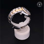 Rolex Certified Pre-owned Datejust M126233-0020 front on black background