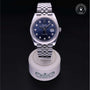 Rolex Certified Pre-owned Datejust M126334-0016 front on black background