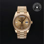 Rolex Certified Pre-owned Day-date M228238-0005 front on black background