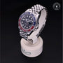 Rolex Certified Pre-owned GMT M126710BLRO-0001 front on black background