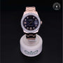 Rolex Certified Pre-owned Pearlmaster M86285-0004 front on black background