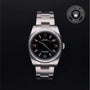 Rolex Certified Pre-owned Oyster Perpetual M116000-0006 front on black background