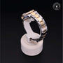 Rolex Certified Pre-owned Lady Datejust M278273-0027 front on black background