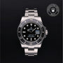 Rolex Certified Pre-owned Submariner M116610LN-0001 front on black background