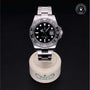 Rolex Certified Pre-owned GMT II M116710LN-0001 front on black background