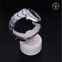 Rolex Certified Pre-owned Oyster Perpetual M114300-0003 front on black background