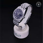 Rolex Certified Pre-owned Datejust M126284RBR-0013 front on black background