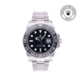 Rolex Certified Pre-owned GMT M116710LN-0001 front on white background