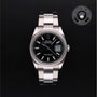 Rolex Certified Pre-owned Datejust M126234-0016 front on black background