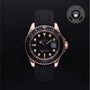 Rolex Certified Pre-owned Yacht-Master M116655-0001 front on black background