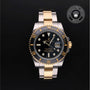 Rolex Certified Pre-owned Submariner M116613LN-0003 front on black background