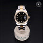 Rolex Certified Pre-owned Datejust M126333-0005 front on black background