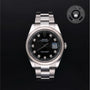 Rolex Certified Pre-owned Datejust M126334-0011 front on black background