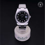 Rolex Certified Pre-owned Datejust M126334-0011 front on black background