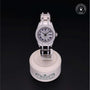 Rolex Certified Pre-owned Pearlmaster M80359-0029 front on black background