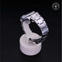 Rolex Certified Pre-owned Datejust M126200-0008 front on black background