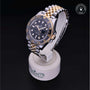 Rolex Certified Pre-owned GMT M126713GRNR-0001 front on black background