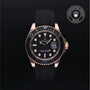 Rolex Certified Pre-owned Yacht-Master M126655-0002 front on black background