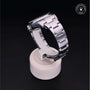 Rolex Certified Pre-owned Air-King M116900-0001 front on black background