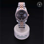 Rolex Certified Pre-owned Datejust M126231-0023 front on black background